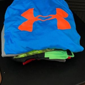 Lot of Under Armour Youth Boy Shirts